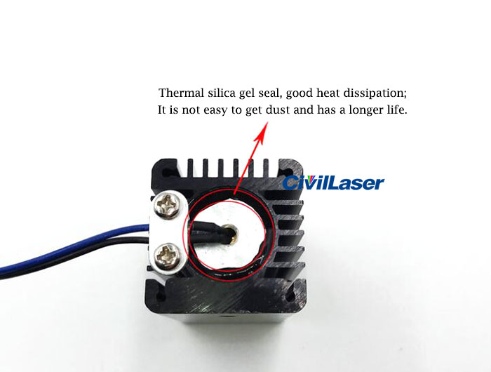 515nm thick laser module